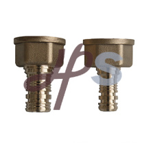 hot forging lead free brass barbed pex adapter